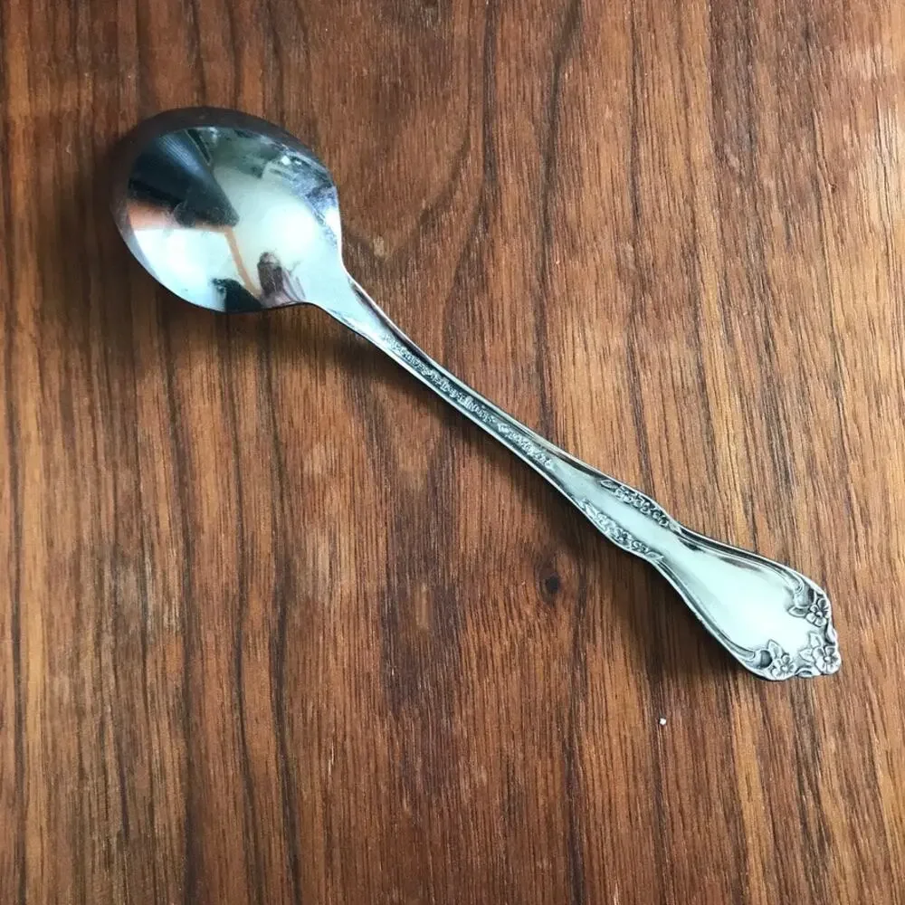 Oneida MANSFIELD Amadeus Stainless (Rogers) Glossy Flatware - 1 Oval/Place Spoon